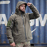 Куртка 2 в 1 з підстібкою (СШ-З22) Soft Shell Grifon олива, фото 6