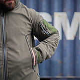 Куртка 2 в 1 з підстібкою (СШ-З22) Soft Shell Grifon олива, фото 11