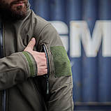 Куртка 2 в 1 з підстібкою (СШ-З22) Soft Shell Grifon олива, фото 9