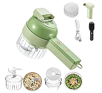 Овощерезка электрическая аккумуляторная Food Chopper Catling Электрический измельчитель овощей и фруктов