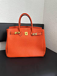 Жіноча сумка Эрмес рожева Hermes Orange