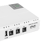 Портативне джерело безперебійного живлення GreenVision GV-008-UPS-DC1018W White, фото 4