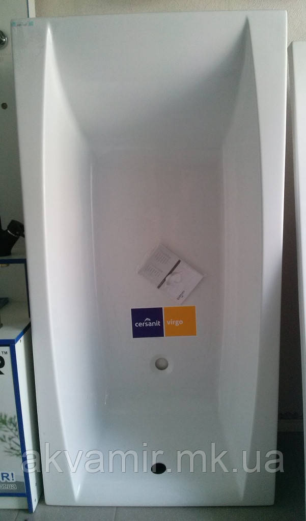 Ванна акрилова Cersanit Virgo 170 X 75 з ніжками, фото 1