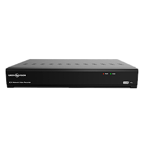 IP відеореєстратор 8-канальний 12MP NVR GreenVision GV-N-I016/08