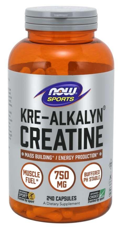 Креатин NOW Foods Kre-Alkalyn Creatine 120 Caps