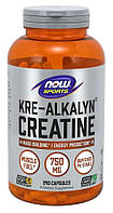 Креатин NOW Foods Kre-Alkalyn Creatine 120 Caps