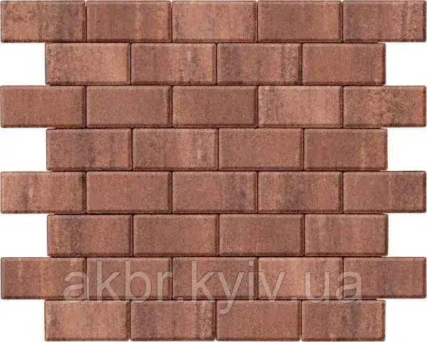 Бруківка 200х100х80 гранат, фото 1