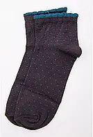 Носки женские высокие в 3-х цветах. Черно-бордовый