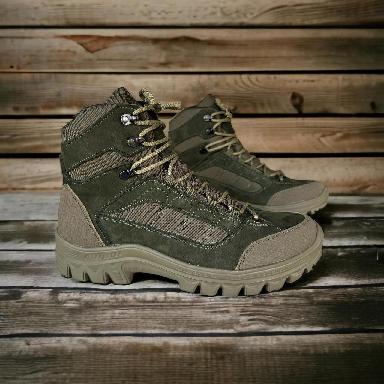 Тактичні військові черевики берці берци хакі олива жіночі чоловічі осінь зима s708