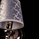 Бра з абажуром на 1 лампу Е14 колір каркасу золотий PM-P13-7224/1W/FGD, фото 3