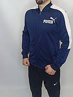 Олимпийка бомбер спортивный мужской синий Puma Размер - М