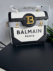 Жіноча сумка Бальман біла Balmain White