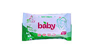 Серветки вологі Biolly for baby (15шт.уп.) (180уп.ящ.)