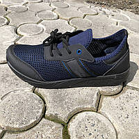 Мужские кроссовки из сетки 41 размер. Модель 46913. Цвет: синий