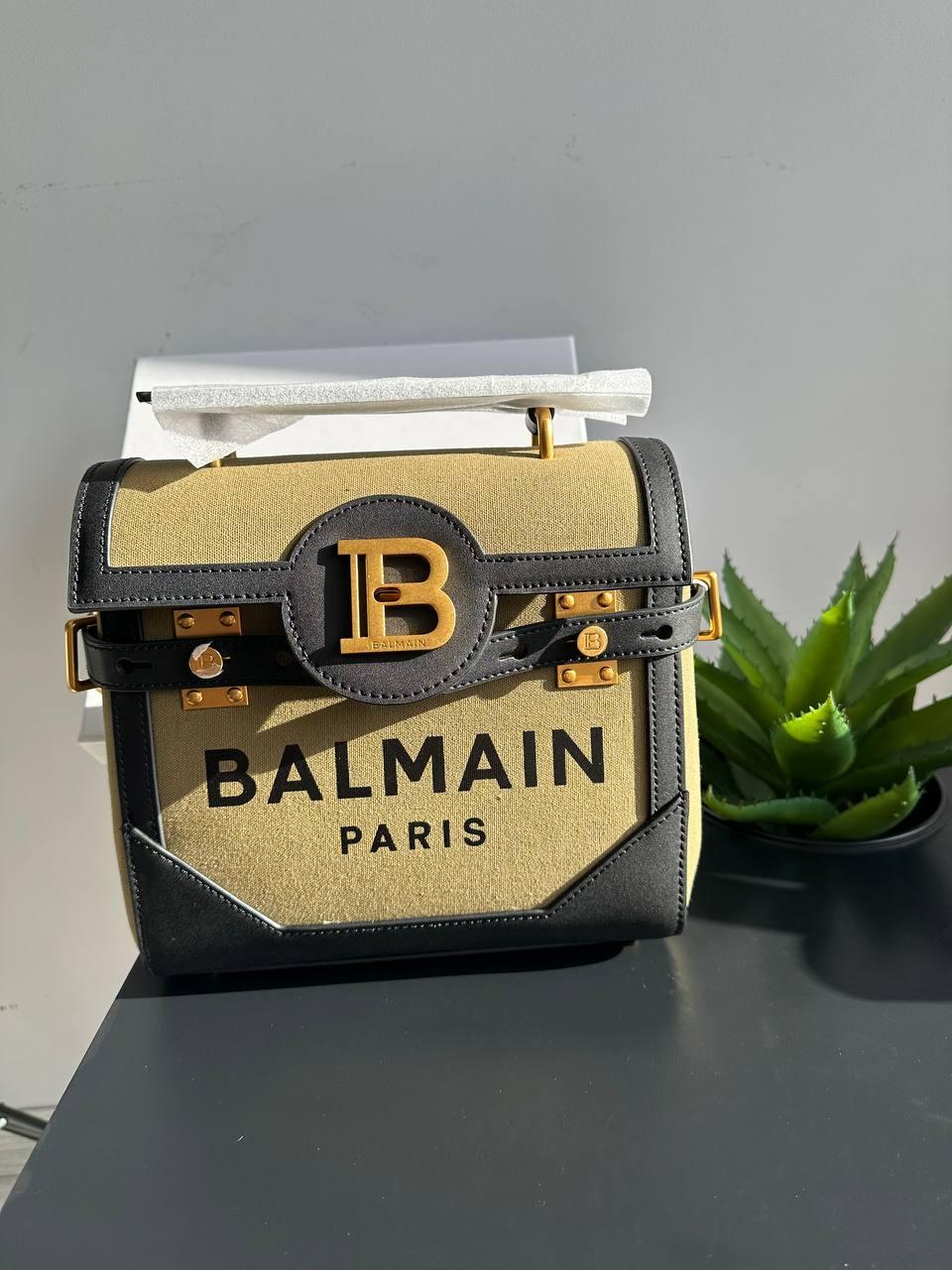 Жіноча сумка Бальман зелена Balmain Green, фото 1