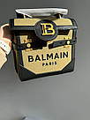Жіноча сумка Бальман зелена Balmain Green, фото 5