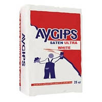 Гіпсова шпаклівка Aygips Saten Ultra White, мішок 25 кг