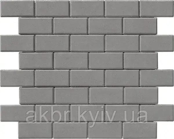 Бруківка 200х100х60 сірий