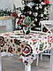 Скатертина новорічна на стіл гобеленова FIOCCO, фото 4