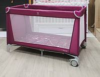 Манеж детский CARRELLO Piccolo+ CRL-11501/2 Orchid Purple с двумя уровнями дна