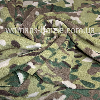 Полартек фліс 270 г/м2 180 см Камуфляж хакі