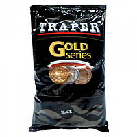Прикормка TRAPER gold 1kg Competition BLACK,00098