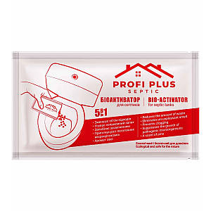 Біоактиватор для септиків Profi Plus Septic 25 г (Бельгія)
