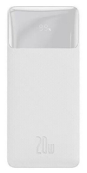 Power Bank Baseus Bipow Digital Display 20000mAh 20W (PPBD050302) White UA UCRF