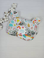 Подушка детская ортопедическая a.l.babybox Коала на радуге 24x32 Молочный