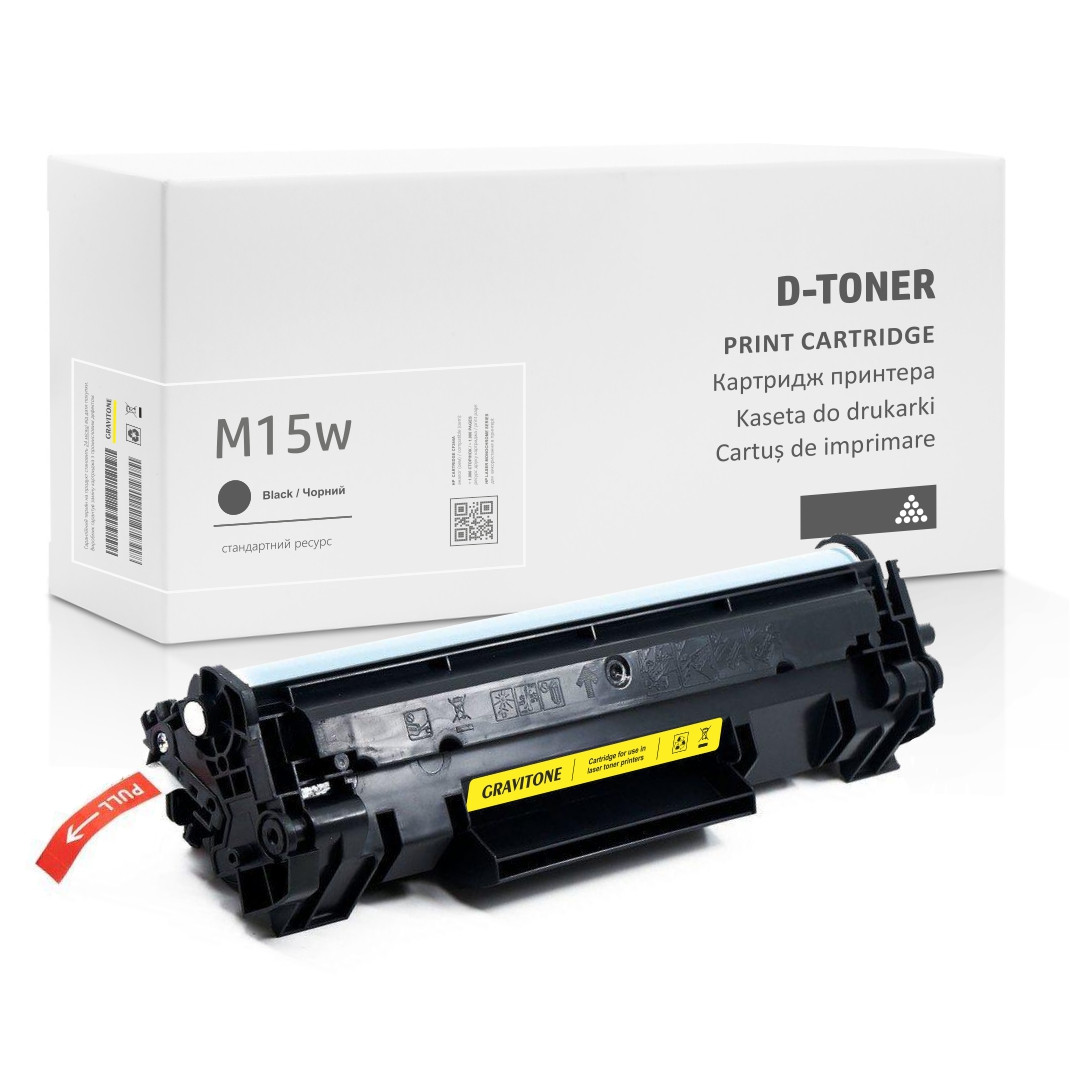 Картридж HP LaserJet Pro M15w (W2G51A) сумісний, стандартний ресурс (1.000 стор.) аналог від Gravitone