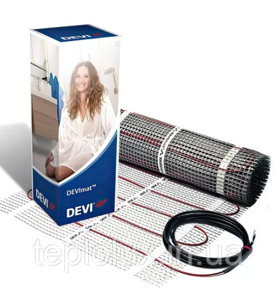 Тепла підлога DEVIcomfort (7,0 м2). Двожильний мат DTIR-150, фото 1