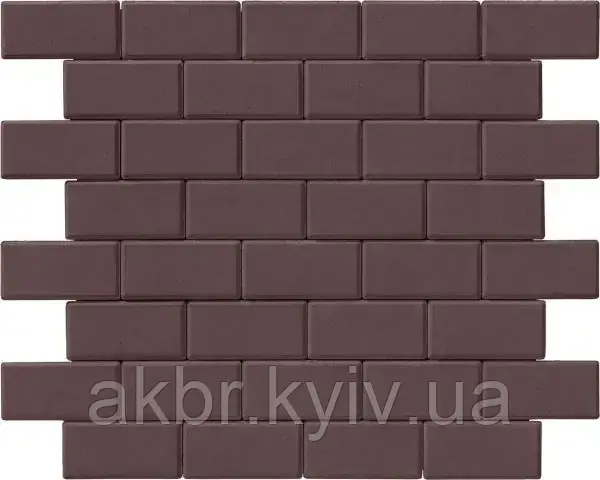 Бруківка 200х100х80 венге, фото 1