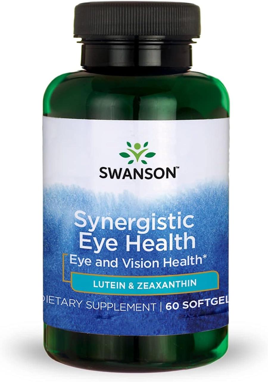 Лютеїн і зеаксантин Swanson Lutein & Zeaxanthin 60 Softgels