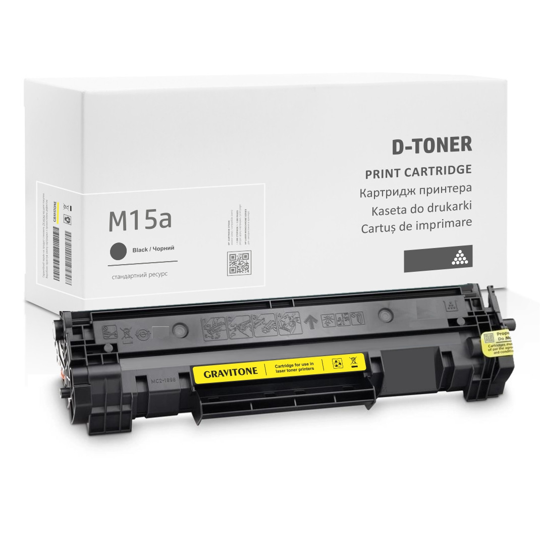 Сумісний Картридж HP LaserJet Pro M15a (W2G50A), стандартний ресурс, 1.000 стор., аналог від Gravitone