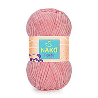 Плюшевая пряжа Nako Bonbon Panda Baby 3102 (Нако Бонбон Панда Беби)