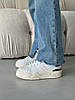 Жіночі кросівки Adidas Stan Smith Bonega White Адідас Стен Сміт Бонега білі повсякденні демісезон шкіра, фото 11