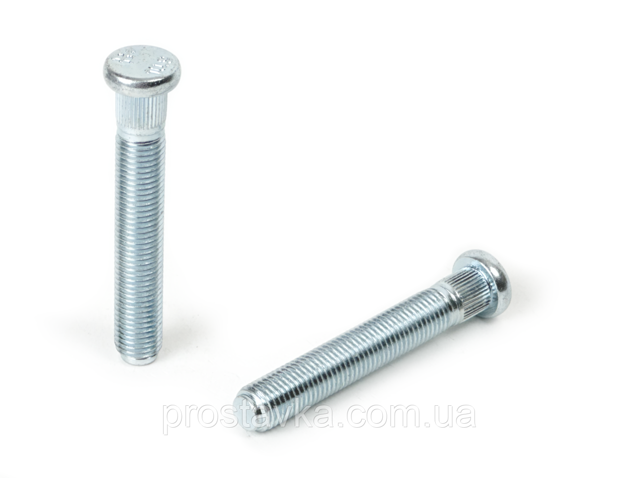 Шпилька забив. CRP123A65 M12X1,50 довжина різання.частинки 65 мм Цинк, фото 1