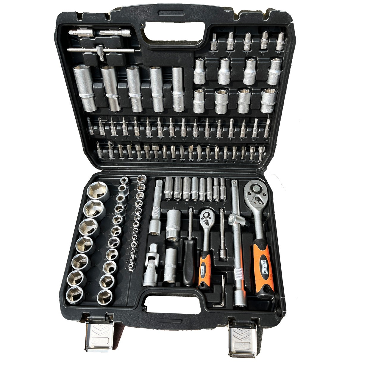 Набір інструментів FERRUM FRSS108СR 108од - фото 1 - id-p1969344798