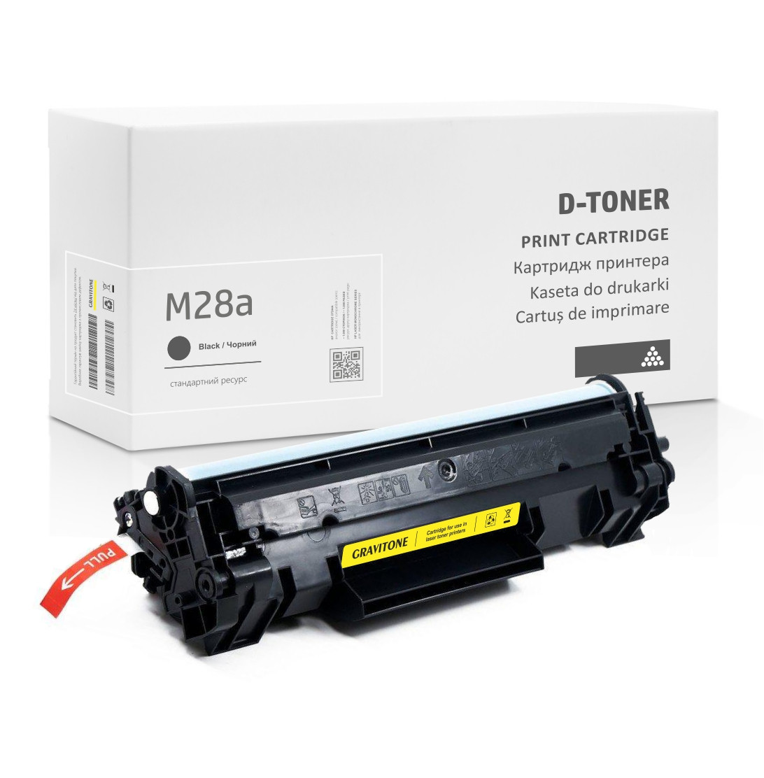 Сумісний Картридж HP LaserJet Pro MFP M28a (W2G54A), стандартний ресурс, 1.000 стор., аналог від Gravitone, фото 1