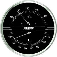 Термо - гігрометр для лазні та сауни Harvia  Black