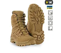 Берцы M-Tac Mk.2W R Gen.II с утеплителем зимние тактические, кожа, койот