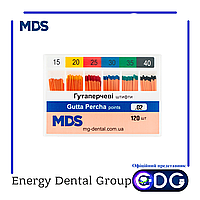Гуттаперчевые штифты стоматологические MDS кон. 02 55