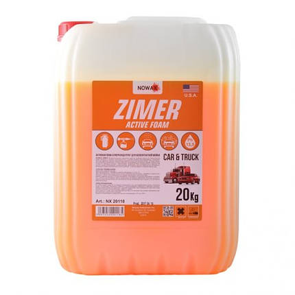 Активна піна 20L "Nowax" NX20118 Zimer Active Foam концентрат 1:3, фото 2