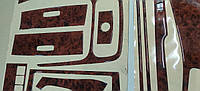 Декор накладки на панель ( Декор панели) Соренто (Sorento 02-06) полный комплект, под дерево. Турция