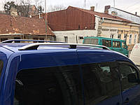 АКЦИЯ! Рейлинги для Volkswagen Caddy 2004- (фольксваген кадди) цвет хром.