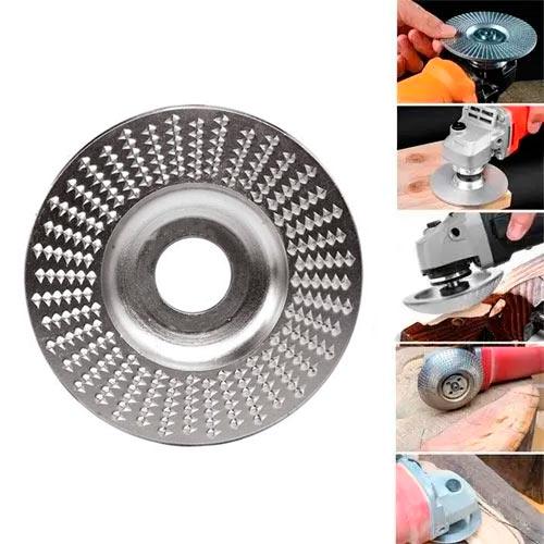 Шліфувальний обдиральний альфа-диск 100х22мм по дереву для болгарки, прямий Plane