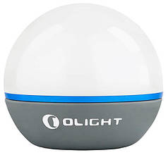 Потужний кемпінговий ліхтар Olight Obulb Grey з червоним світлом