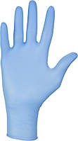 Перчатки нитриловые неопудренные Care 365 L голубые 100 шт/уп (50 пар)