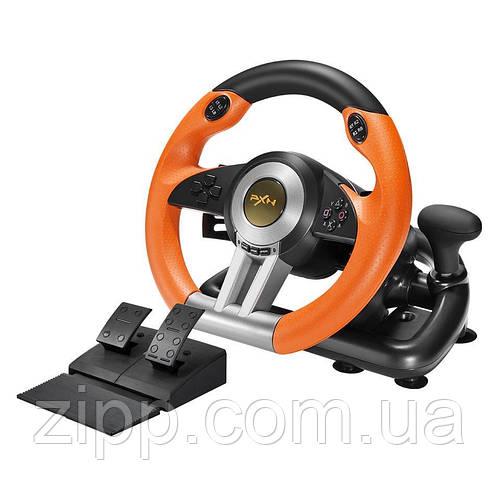 Игровой руль для ПК PXN X3 Pro с педалями и коробкой передач (ID ...