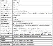 Фотоелектричний датчик з відбивачем E3F-R2Y1 90-250V АС, фото 5
